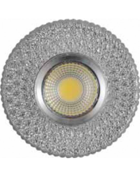 Forlife 5 Watt Beyaz Taşlı Cam Spot - Gün Işığı