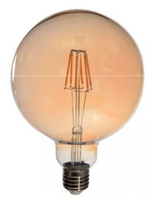 Forlife 6 Watt Büyük Balon Rustik LED Ampul - Gün Işığı